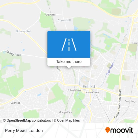 Perry Mead map