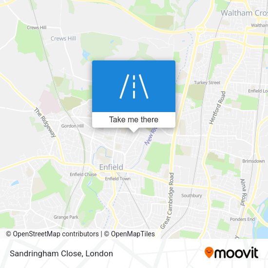 Sandringham Close map