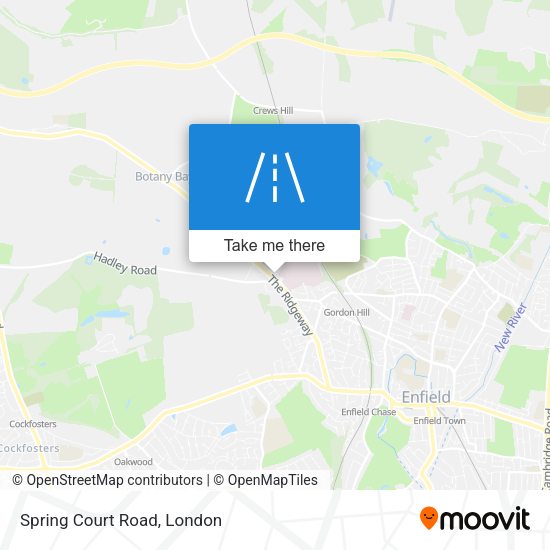 Spring Court Road map