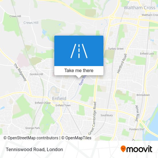 Tenniswood Road map