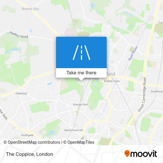 The Coppice map