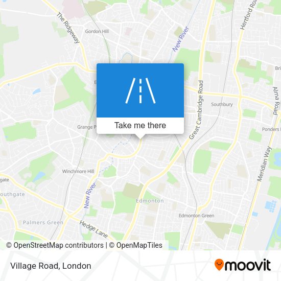Village Road map