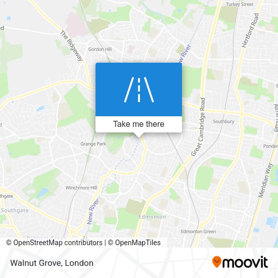 Walnut Grove map