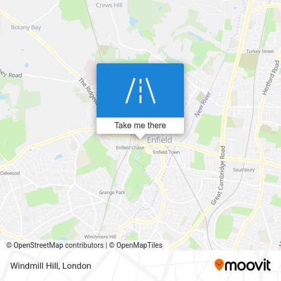 Windmill Hill map