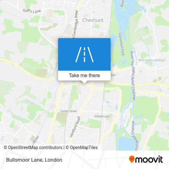 Bullsmoor Lane map