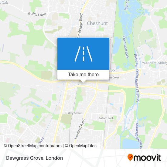 Dewgrass Grove map