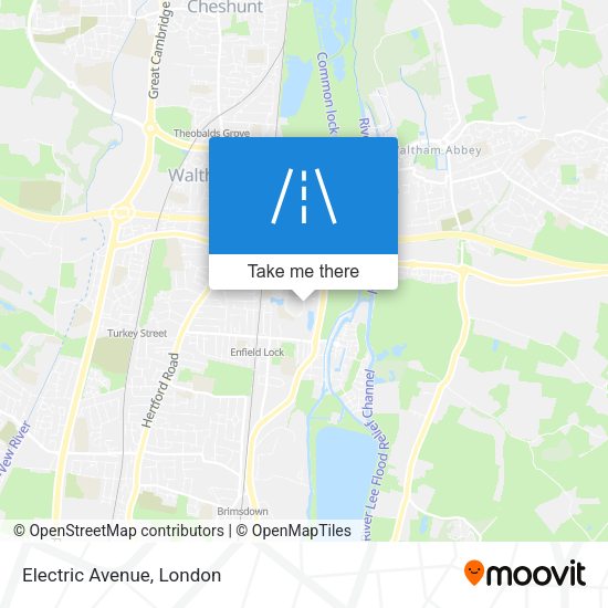 Electric Avenue map