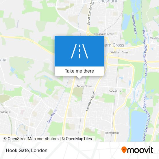 Hook Gate map