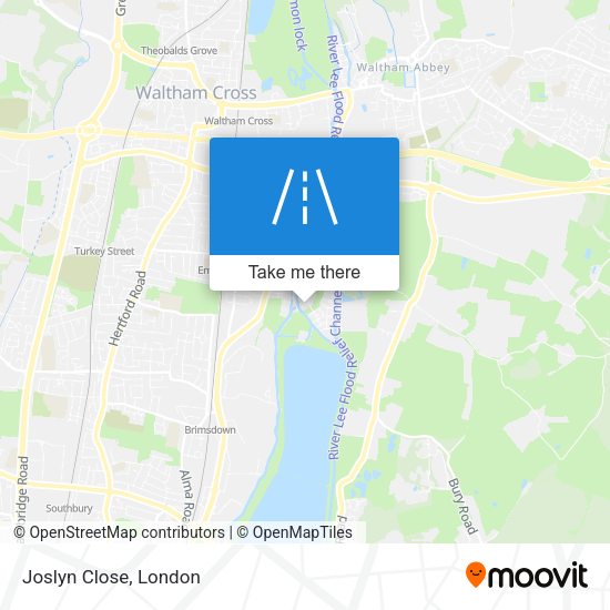 Joslyn Close map