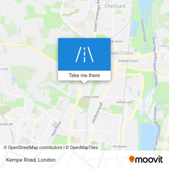 Kempe Road map