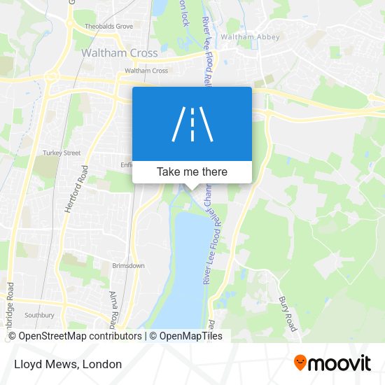 Lloyd Mews map
