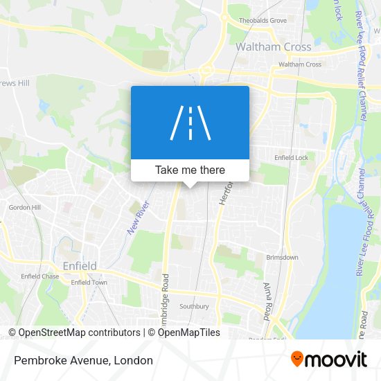 Pembroke Avenue map