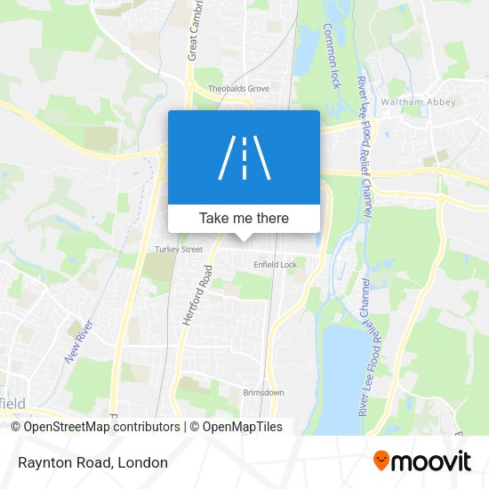 Raynton Road map