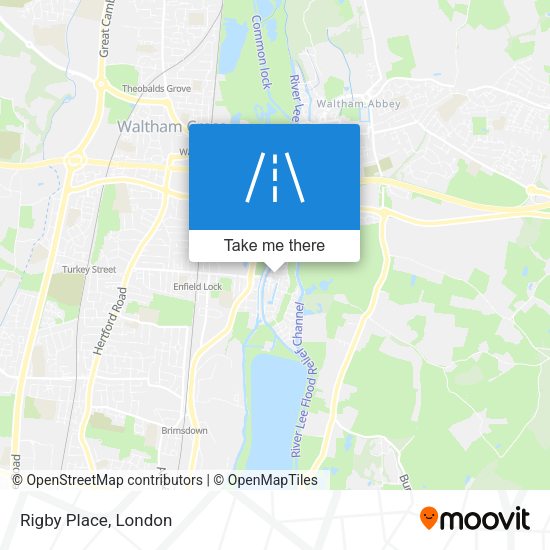 Rigby Place map