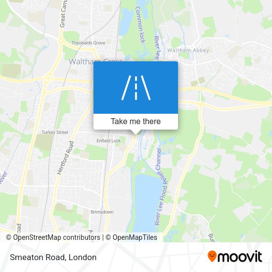 Smeaton Road map