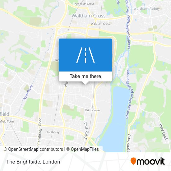 The Brightside map