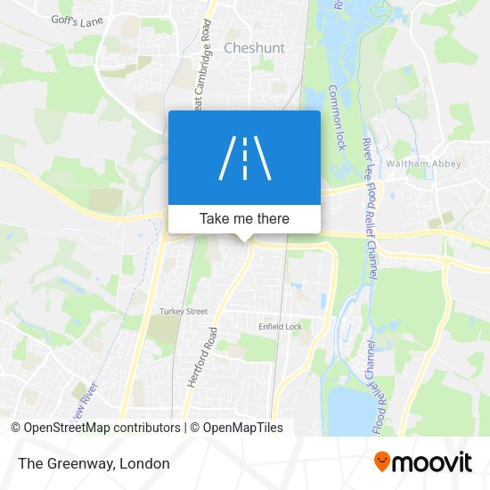 The Greenway map