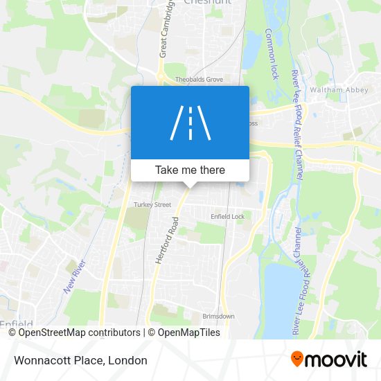 Wonnacott Place map