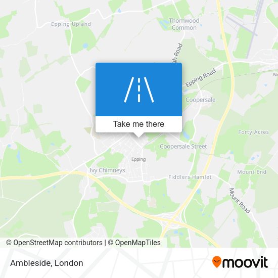 Ambleside map