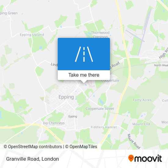 Granville Road map