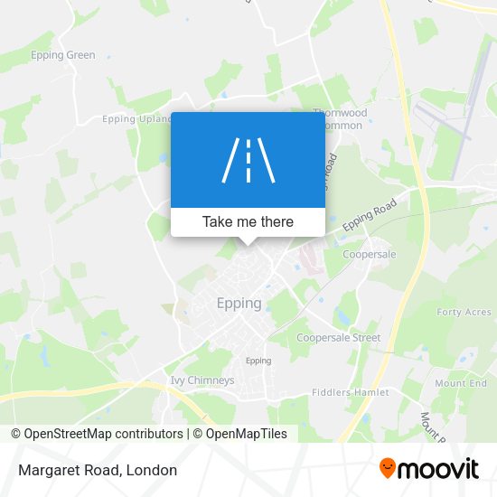 Margaret Road map