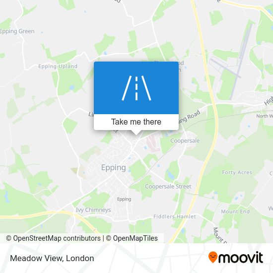 Meadow View map