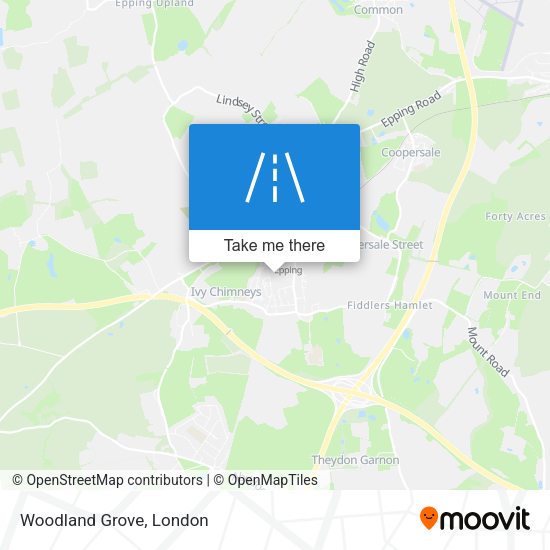 Woodland Grove map