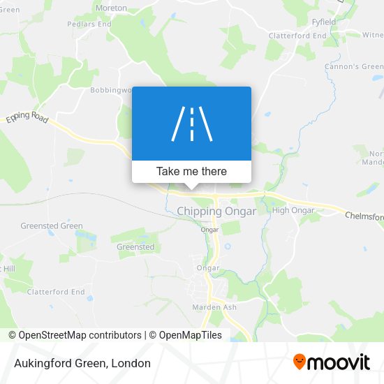 Aukingford Green map