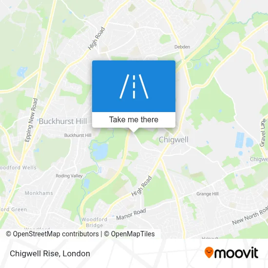 How to get to Chigwell Rise, Epping Forest by bus or Tube?