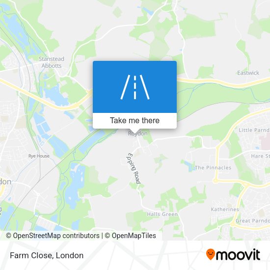 Farm Close map