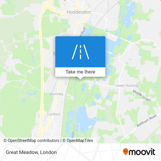 Great Meadow map
