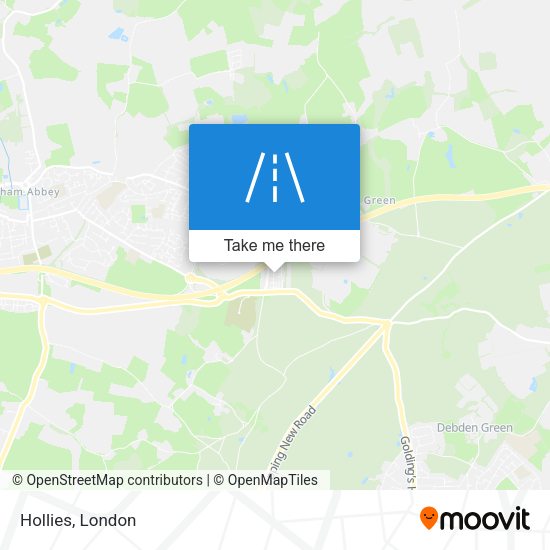 Hollies map
