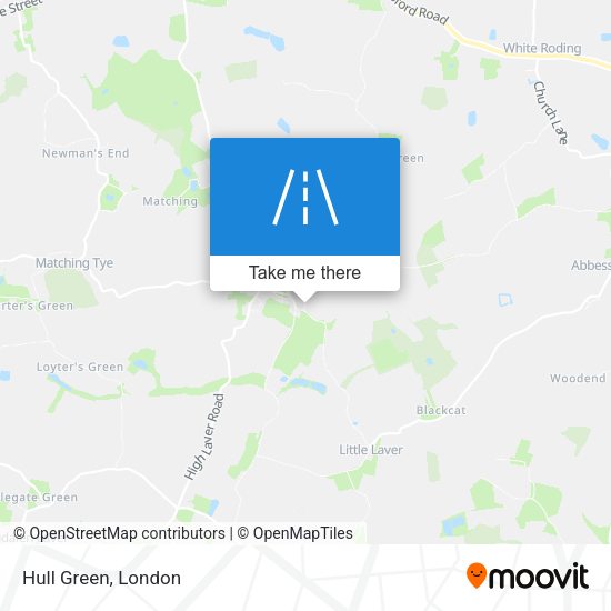 Hull Green map