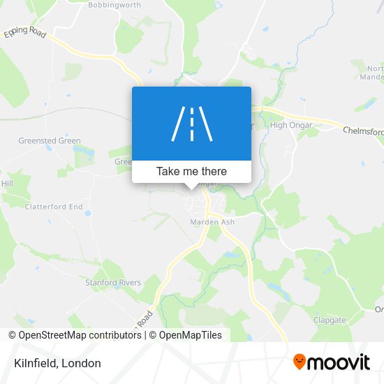 Kilnfield map