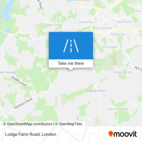 Lodge Farm Road map