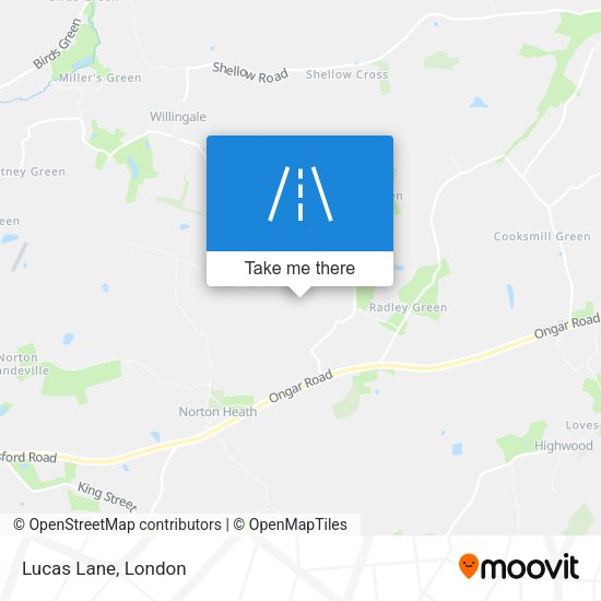 Lucas Lane map