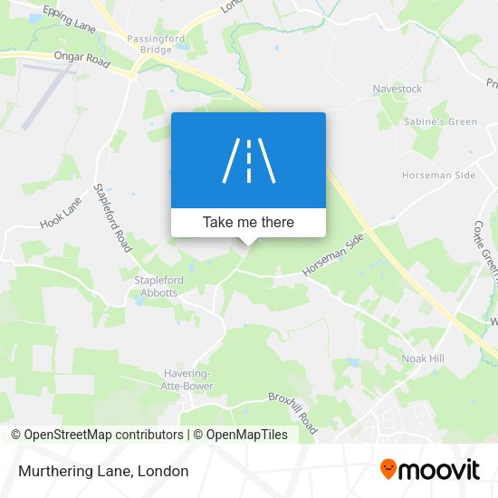 Murthering Lane map