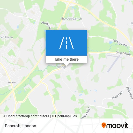 Pancroft map