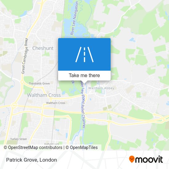 Patrick Grove map