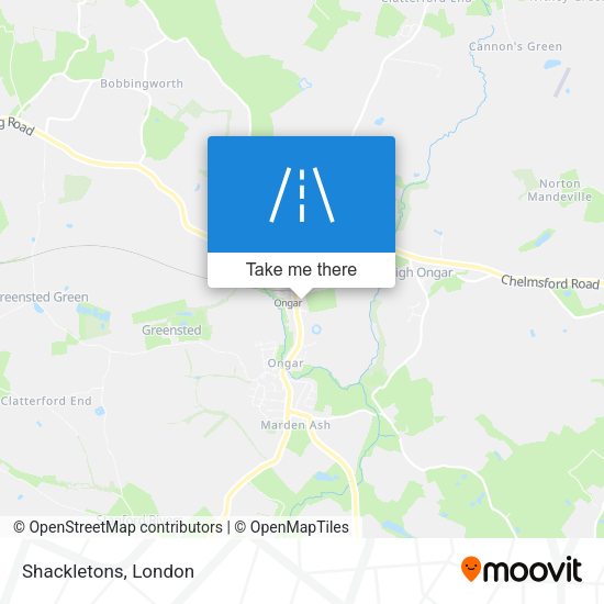 Shackletons map