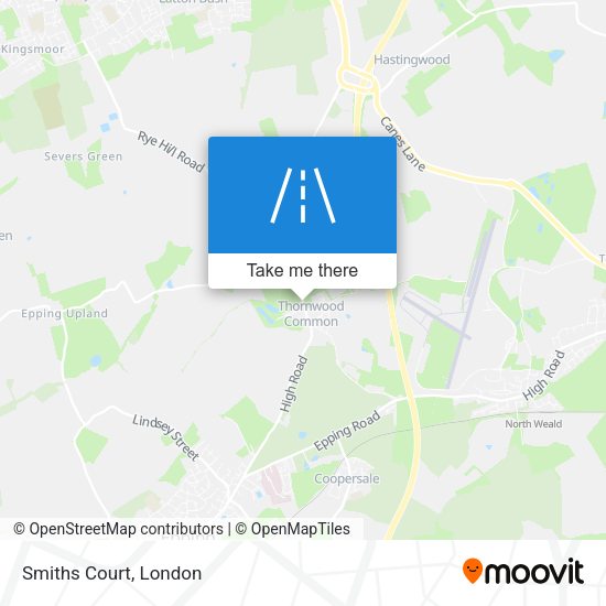 Smiths Court map