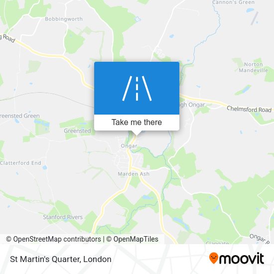 St Martin's Quarter map