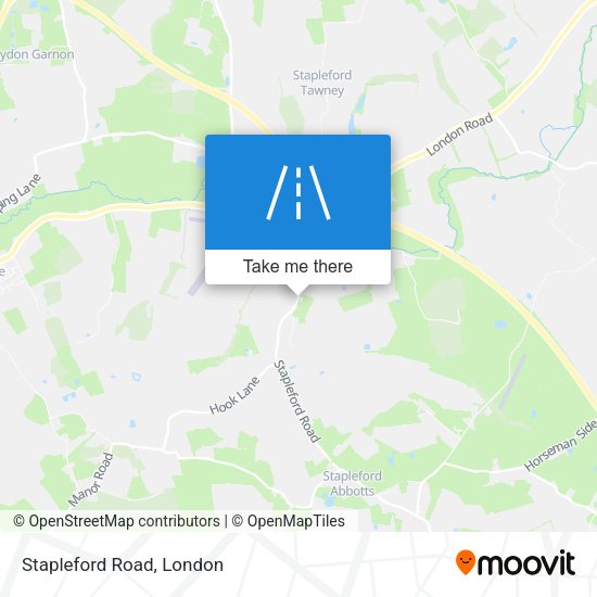 Stapleford Road map