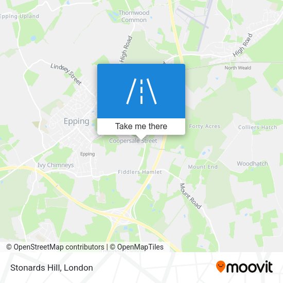 Stonards Hill map