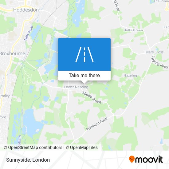 Sunnyside map