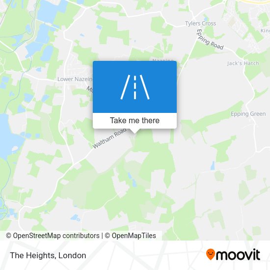 The Heights map