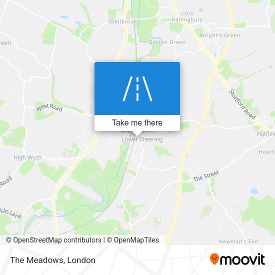 The Meadows map