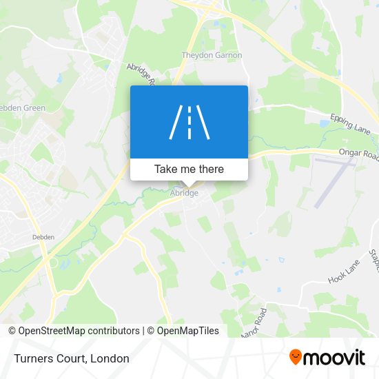 Turners Court map