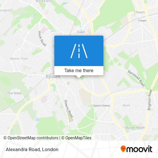 Alexandra Road map