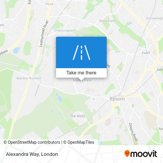Alexandra Way map